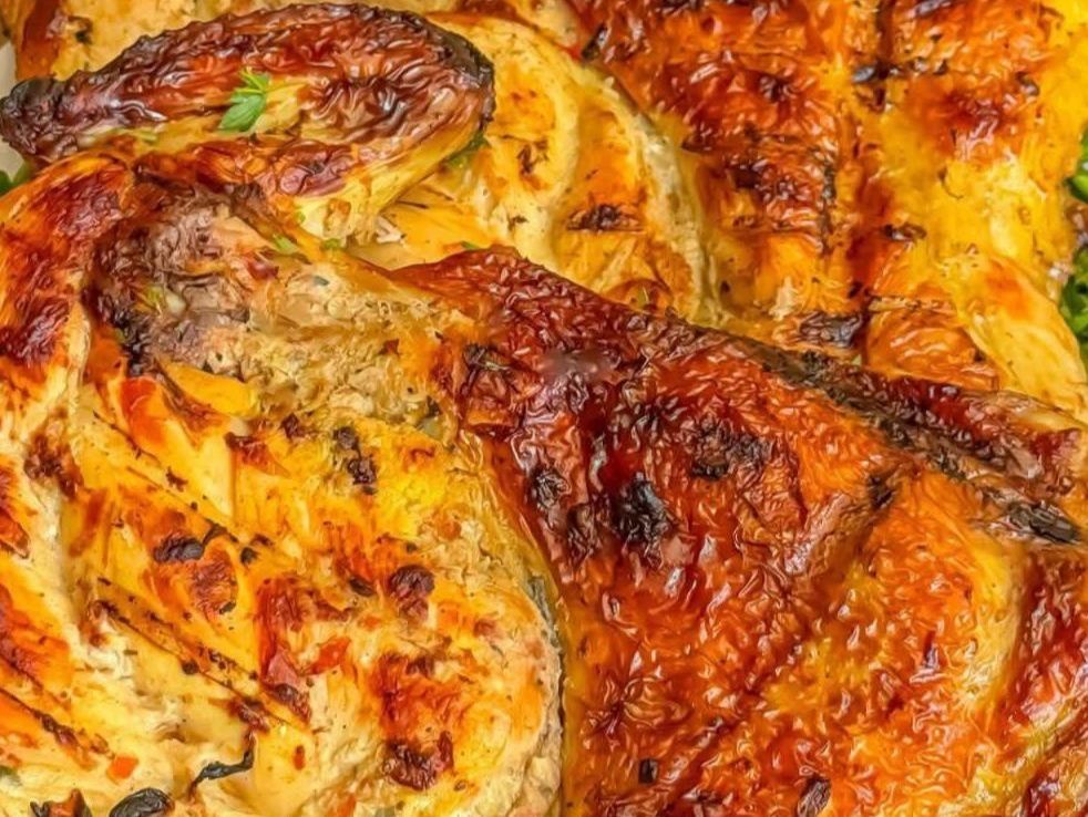 Whole Charcoal Grilled Chicken