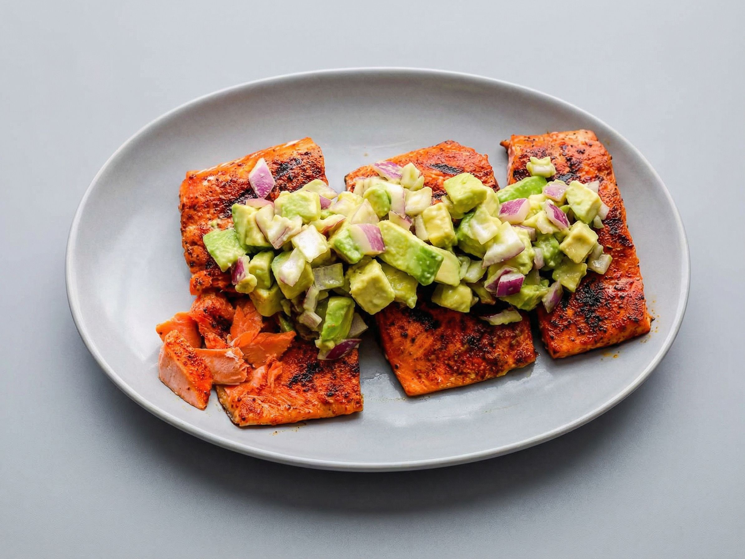 Salmon and Avocado Sandwich
