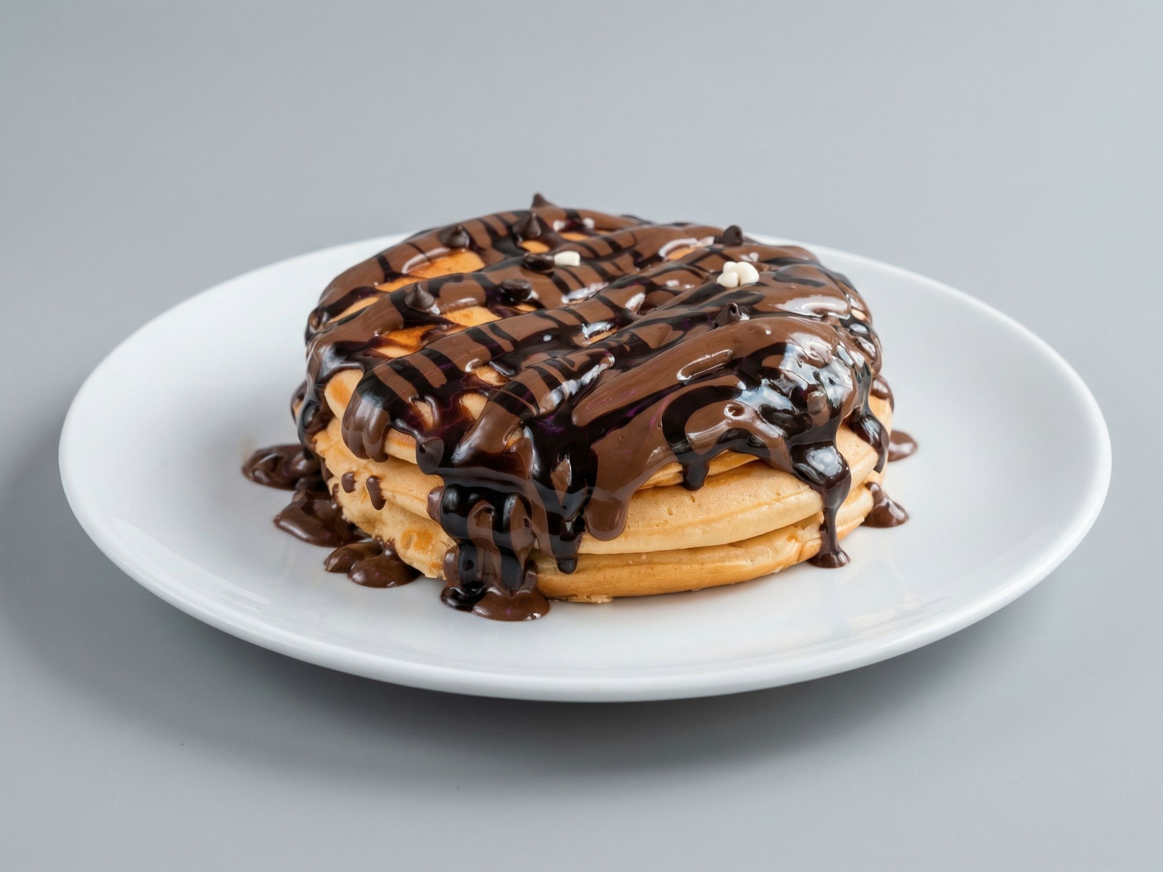 Double Chocolate Chip Pancakes