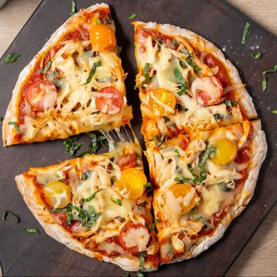 Grilled Chicken Pizza