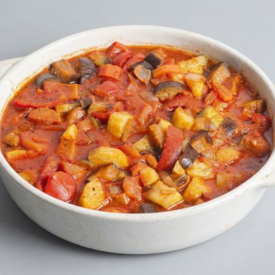 Mixed vegetable tagine with meat