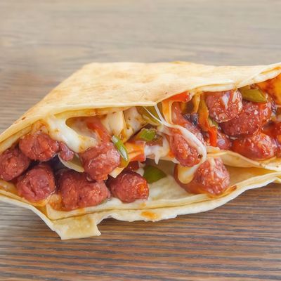 Oriental Sausage Crepe