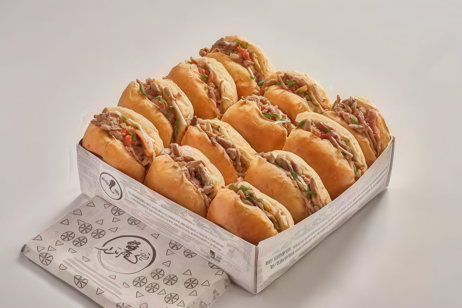 1 Dozen Kaiser Meat Shawarma