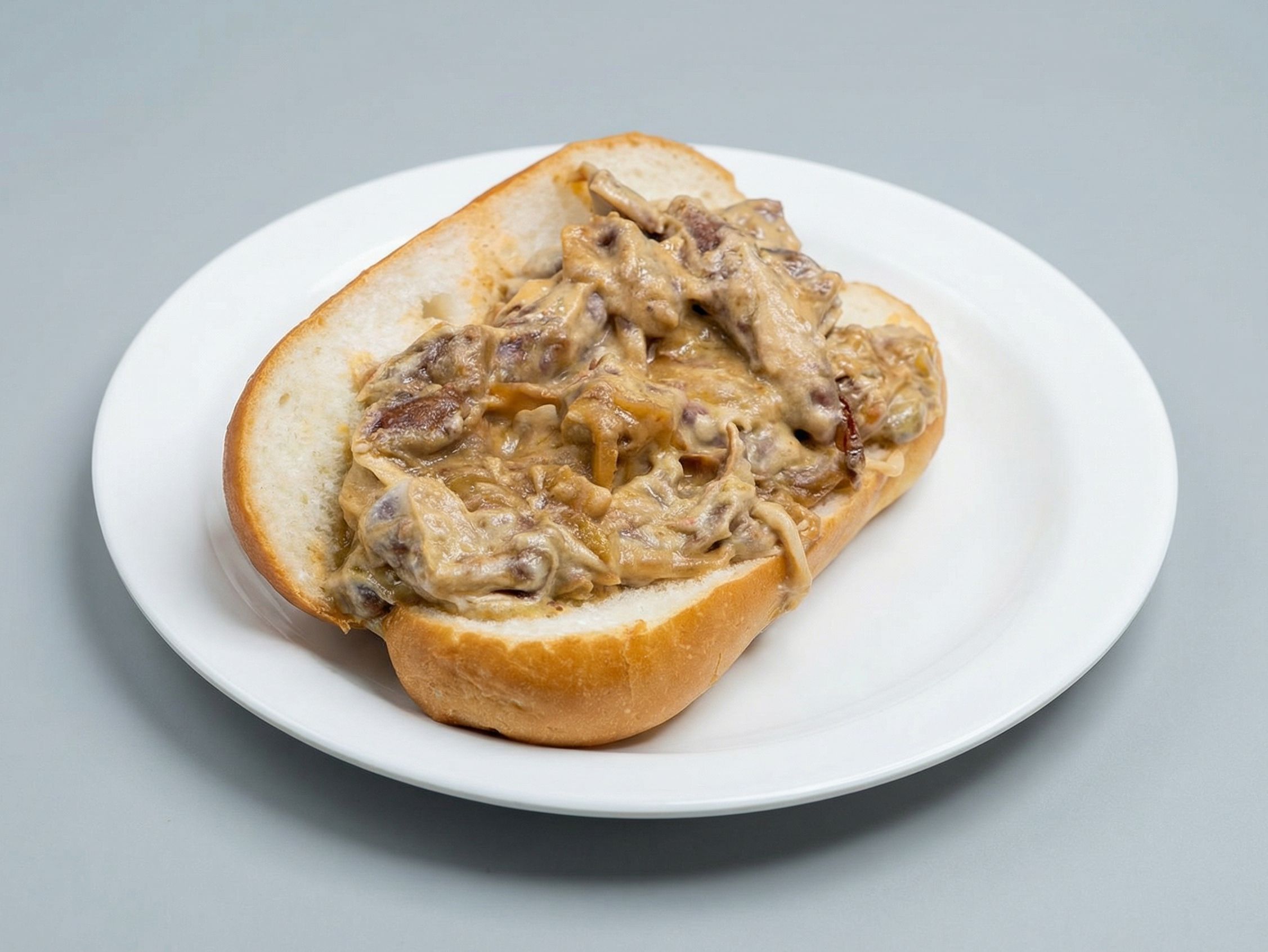 Foul With Oriental Sausage Sandwich