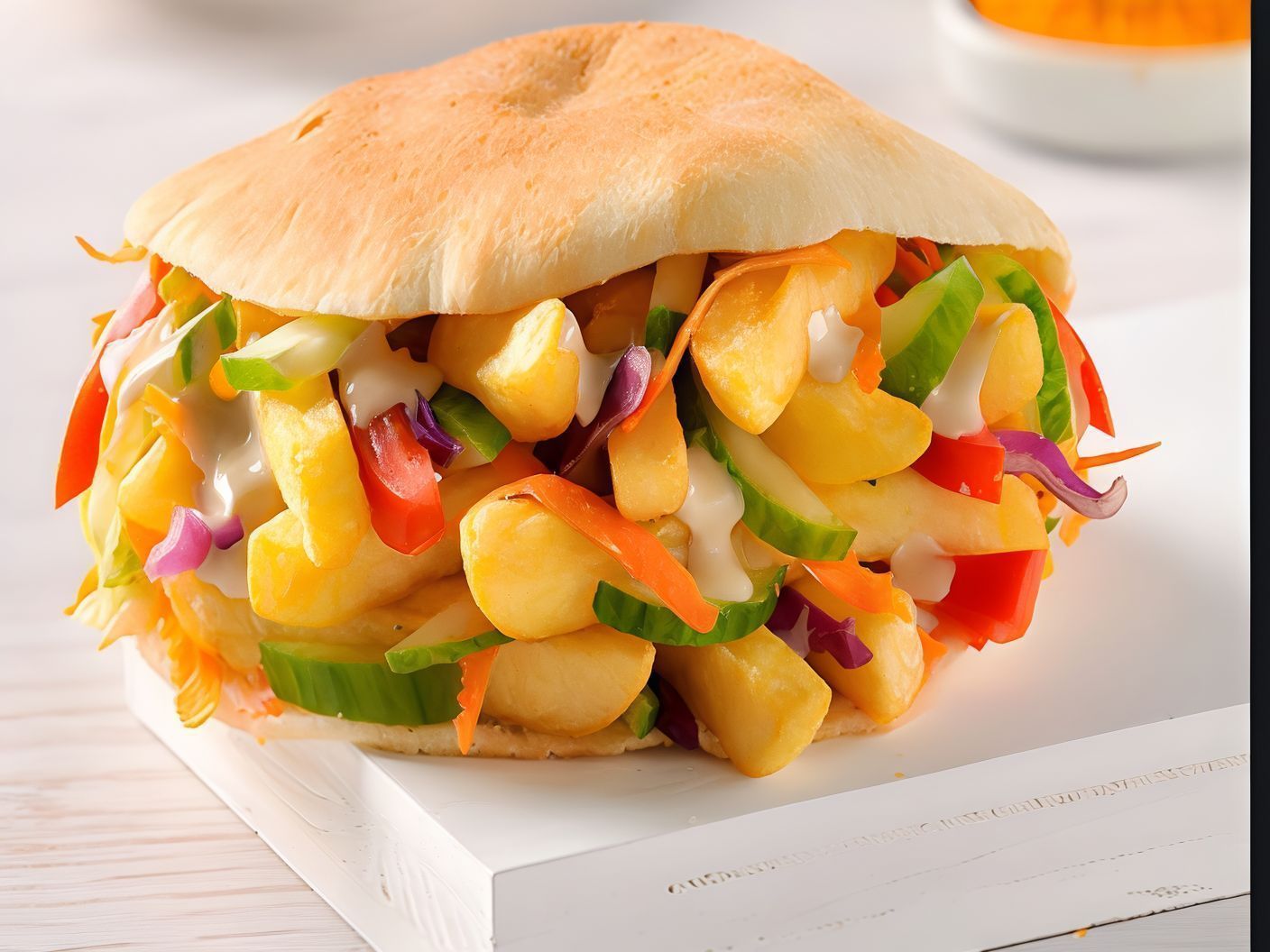 French Fries Sandwich