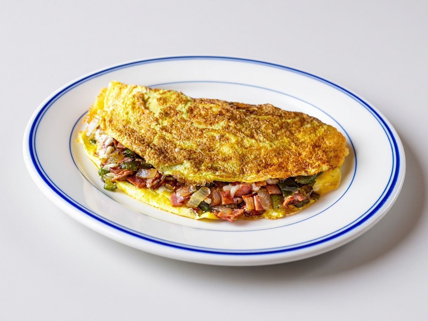 Omelette Platter With Pastrami