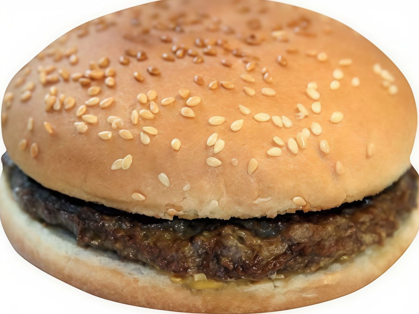 Plain Burger Sandwich