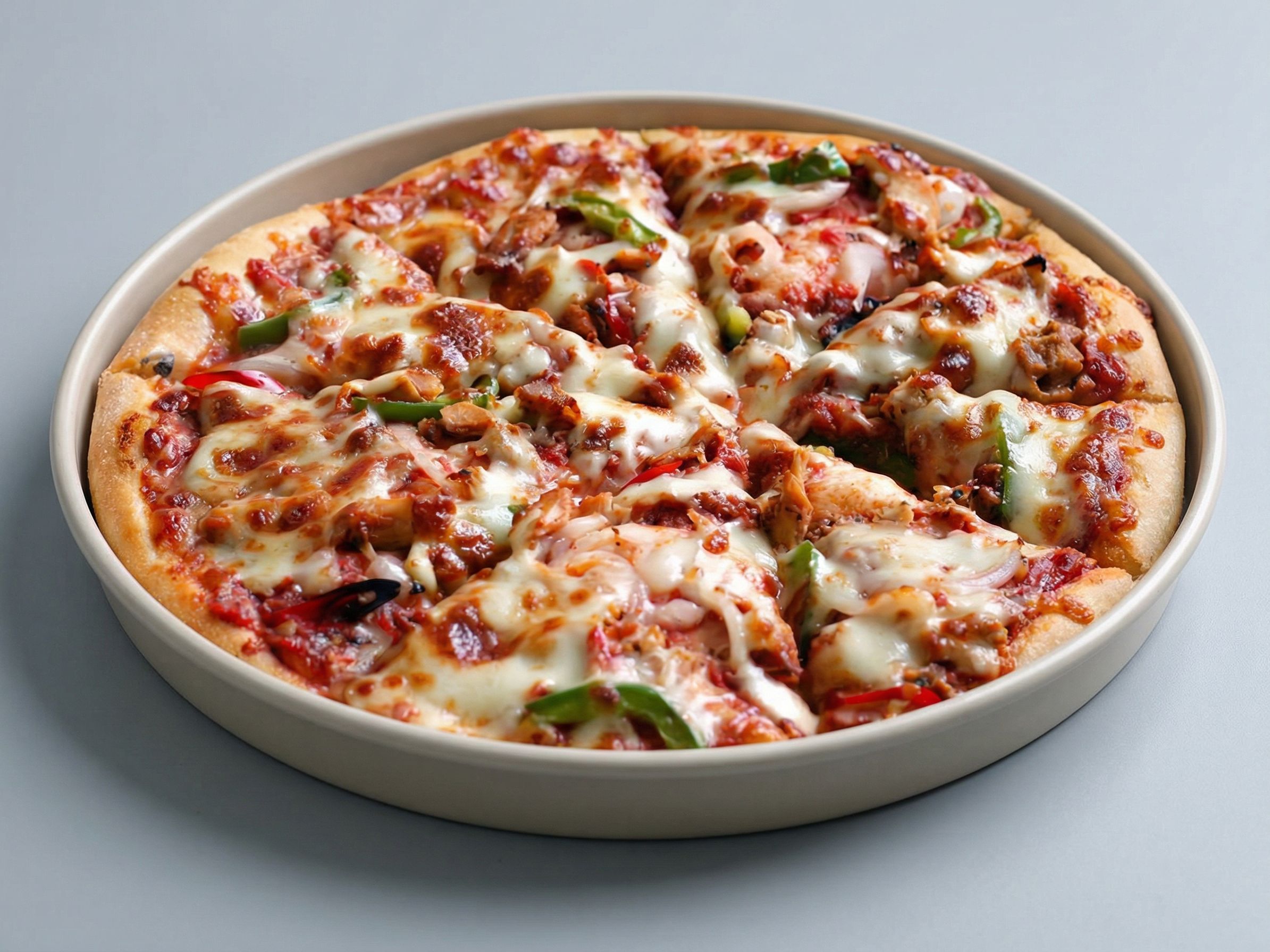 Oriental Sausage Pizza