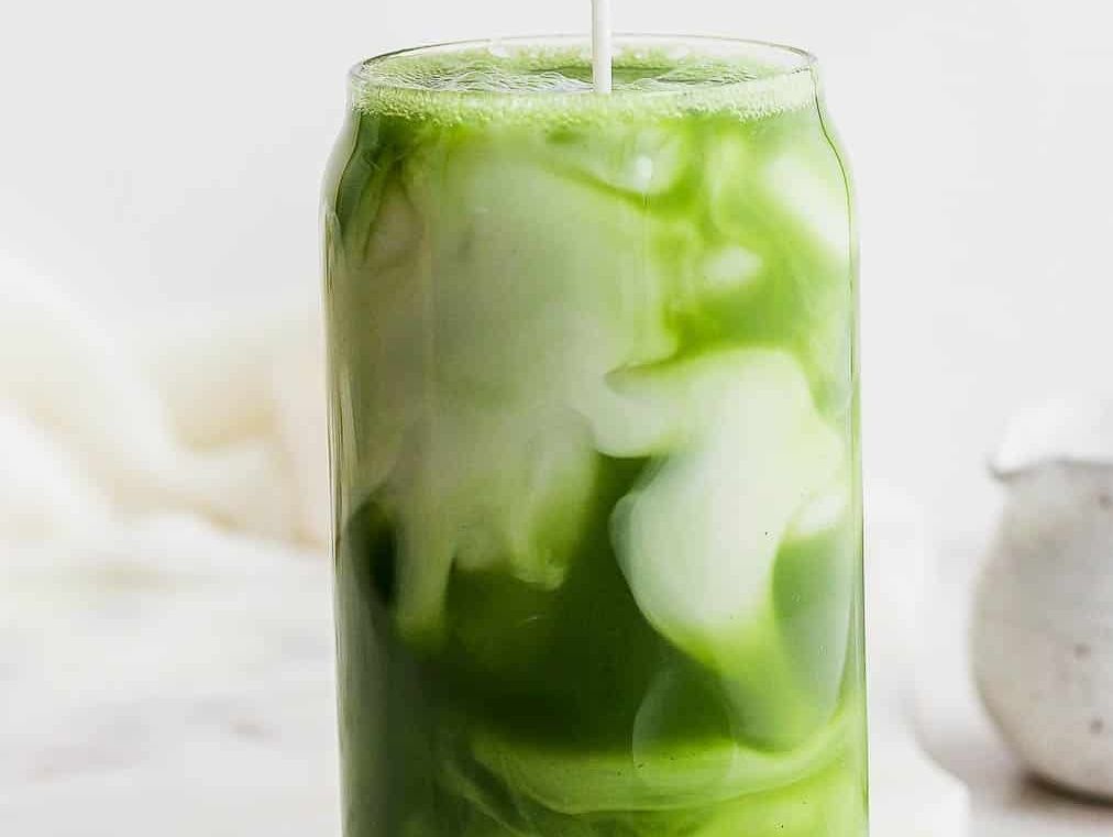 Iced matcha Latte