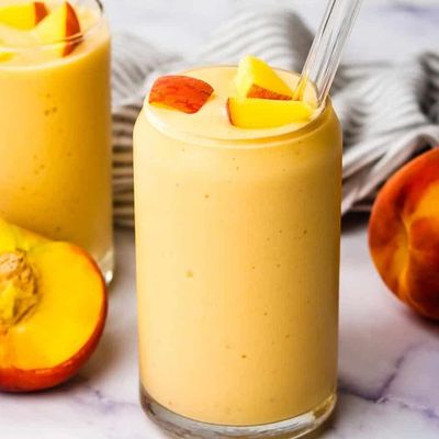 Orange And Peach Smoothie