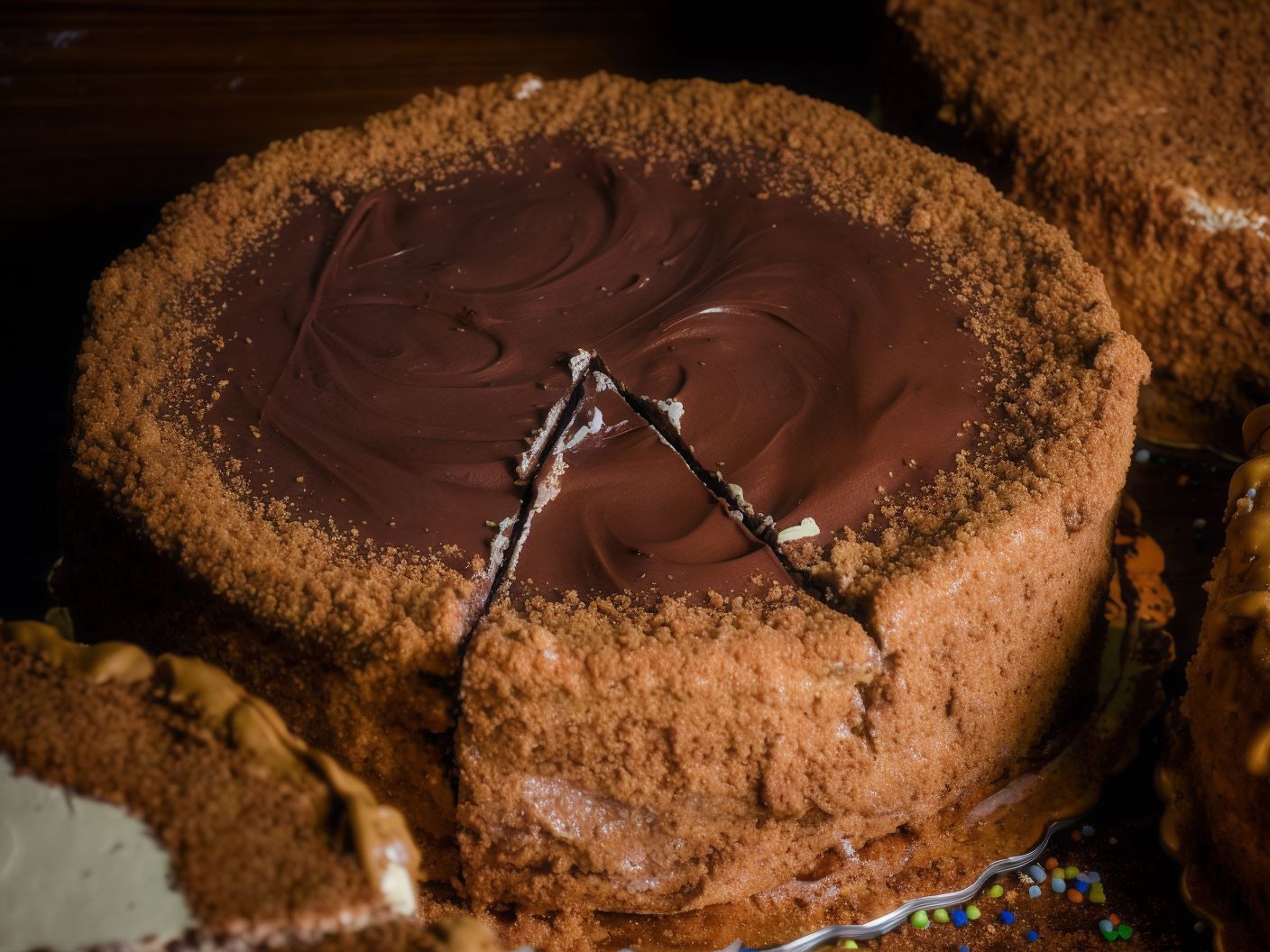 Nutella Cake Size 22