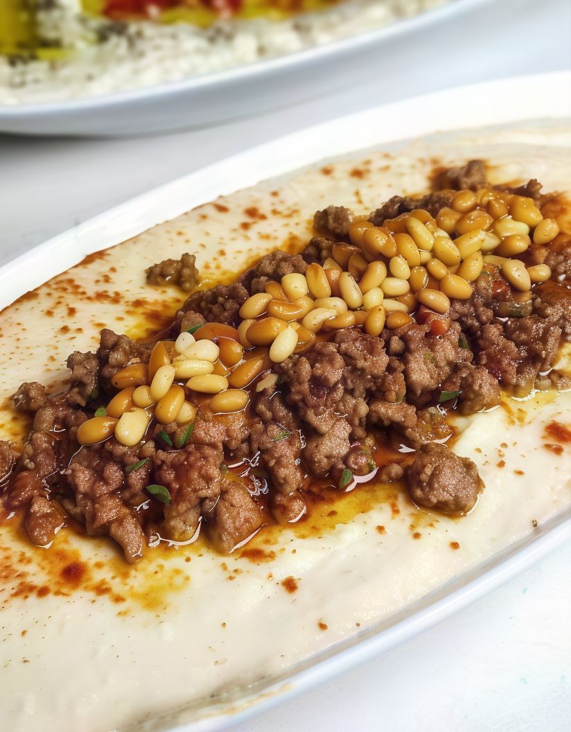 Hummus Bel Lahma