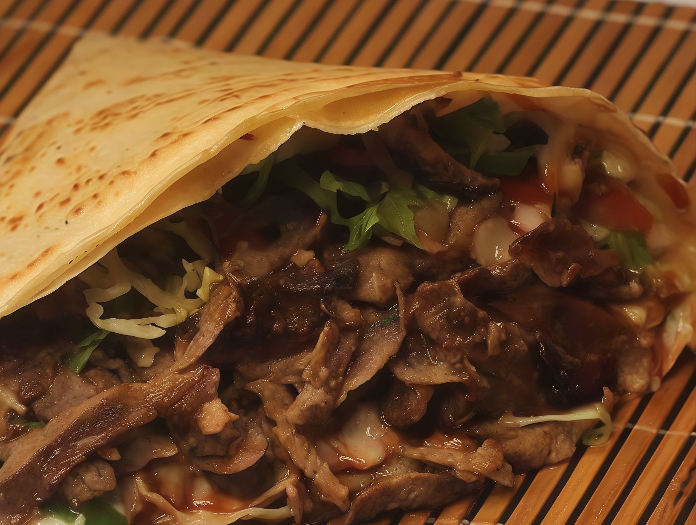 Mix Meat Crepe