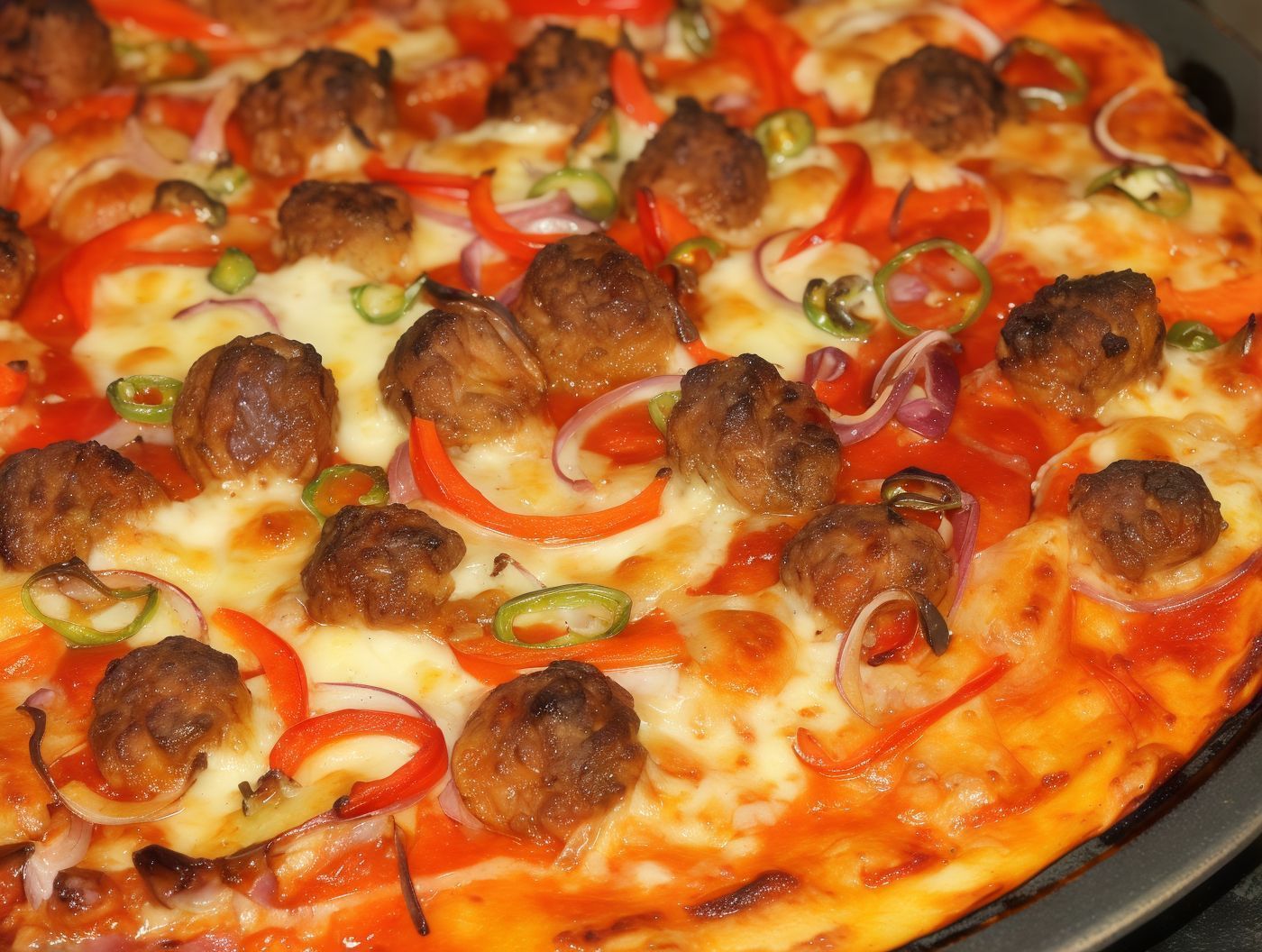 Beef Pizza