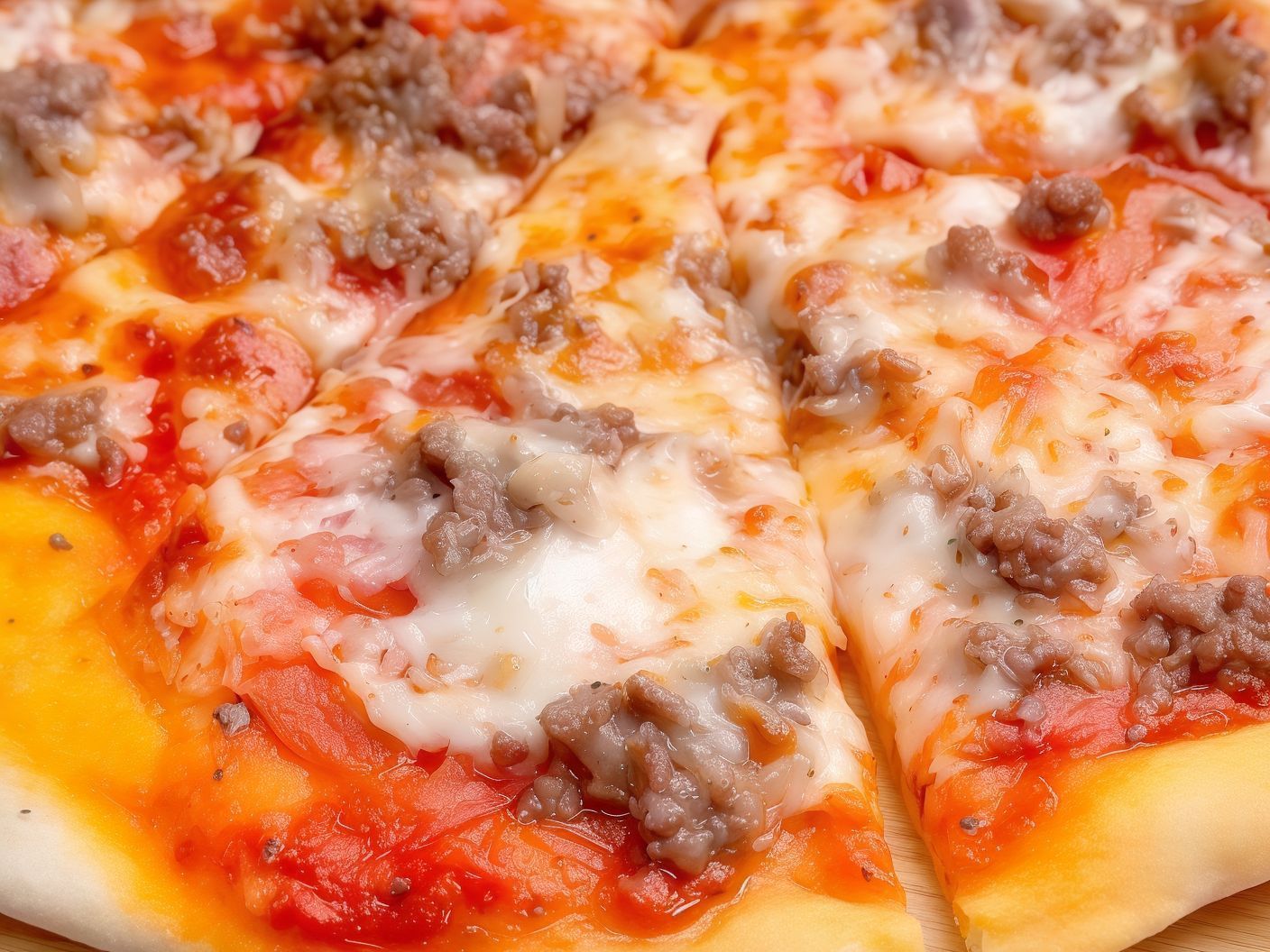 Minced Meat Pizza