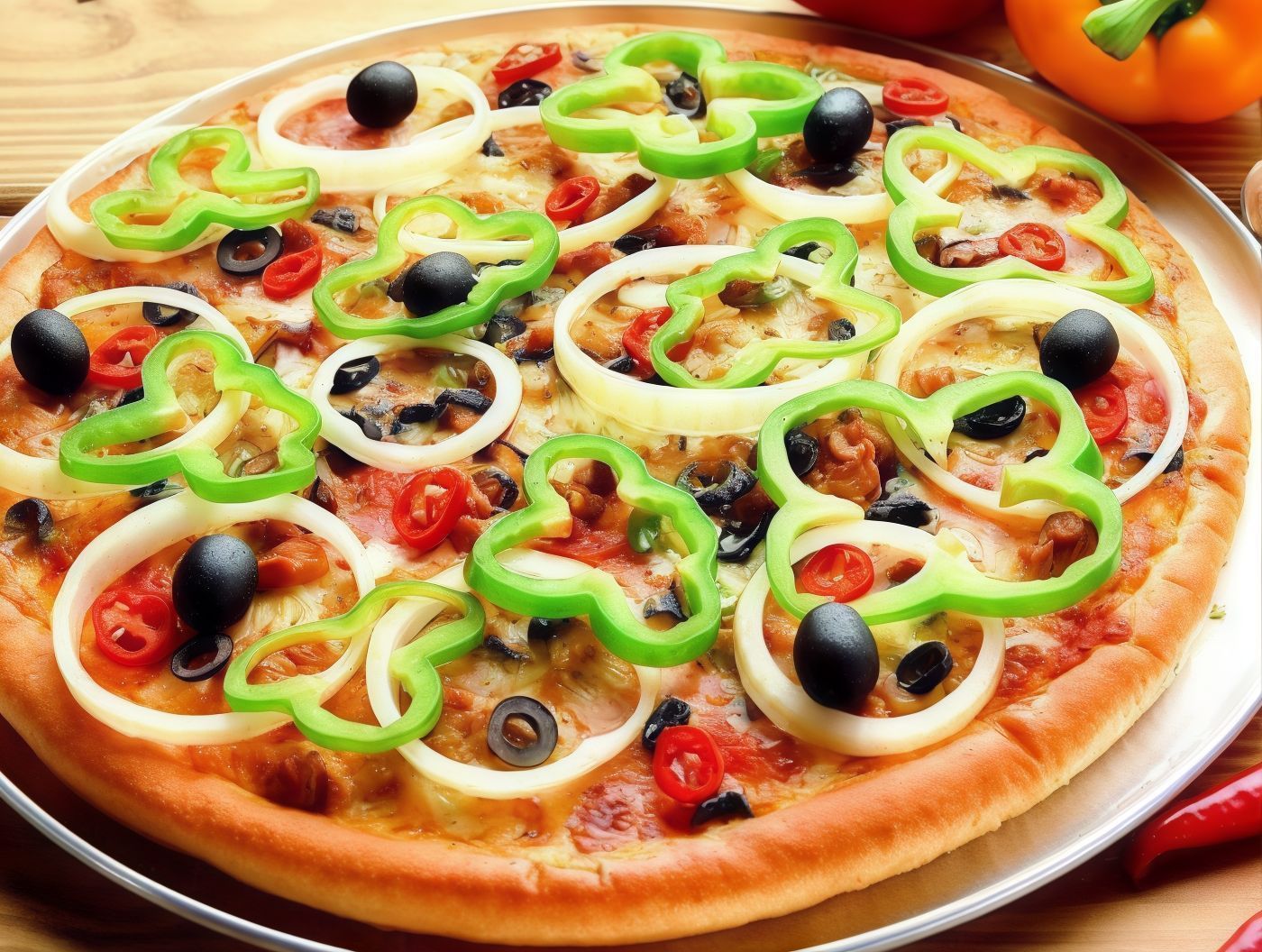 Vegetable Pizza