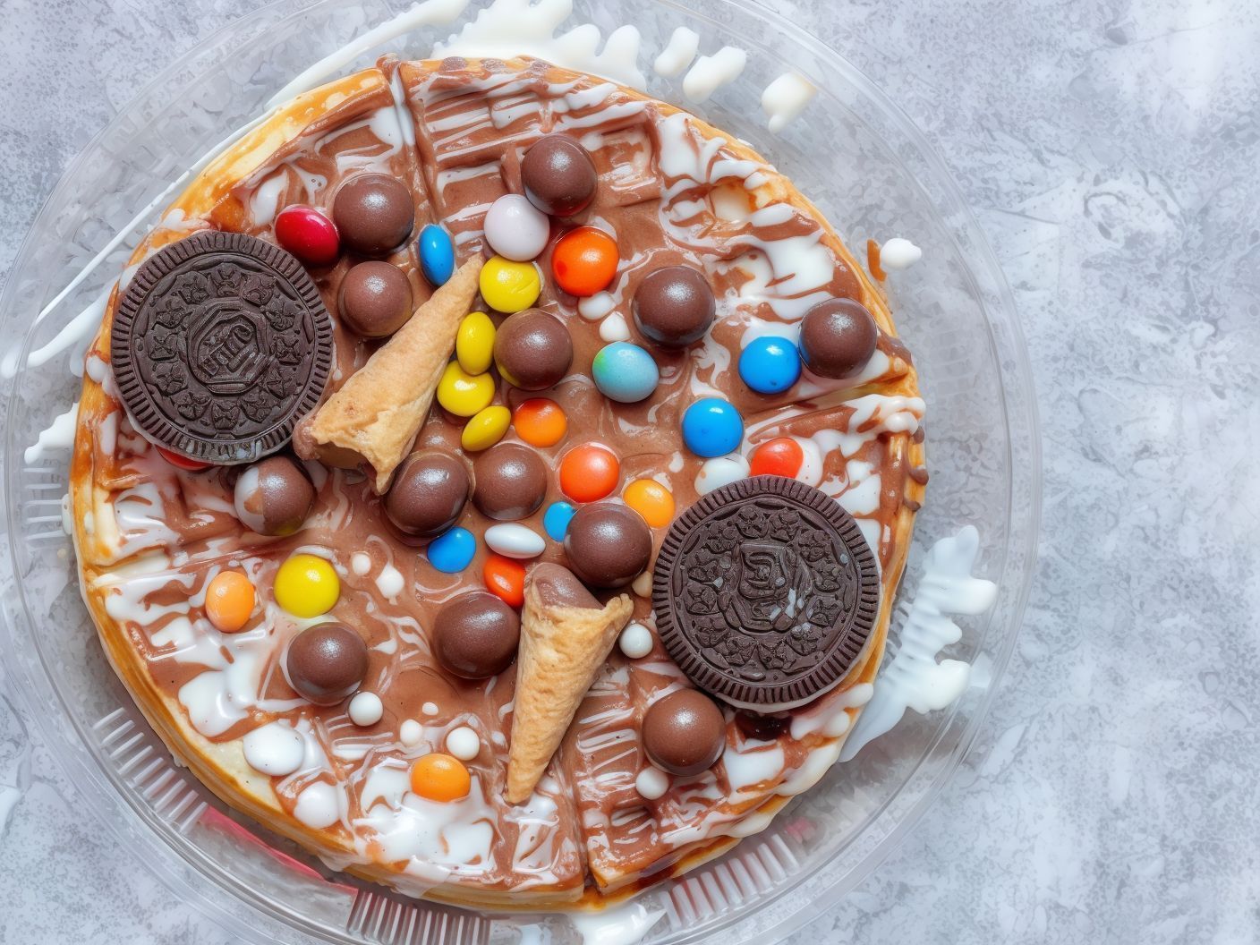 Waffle Cono Oreo