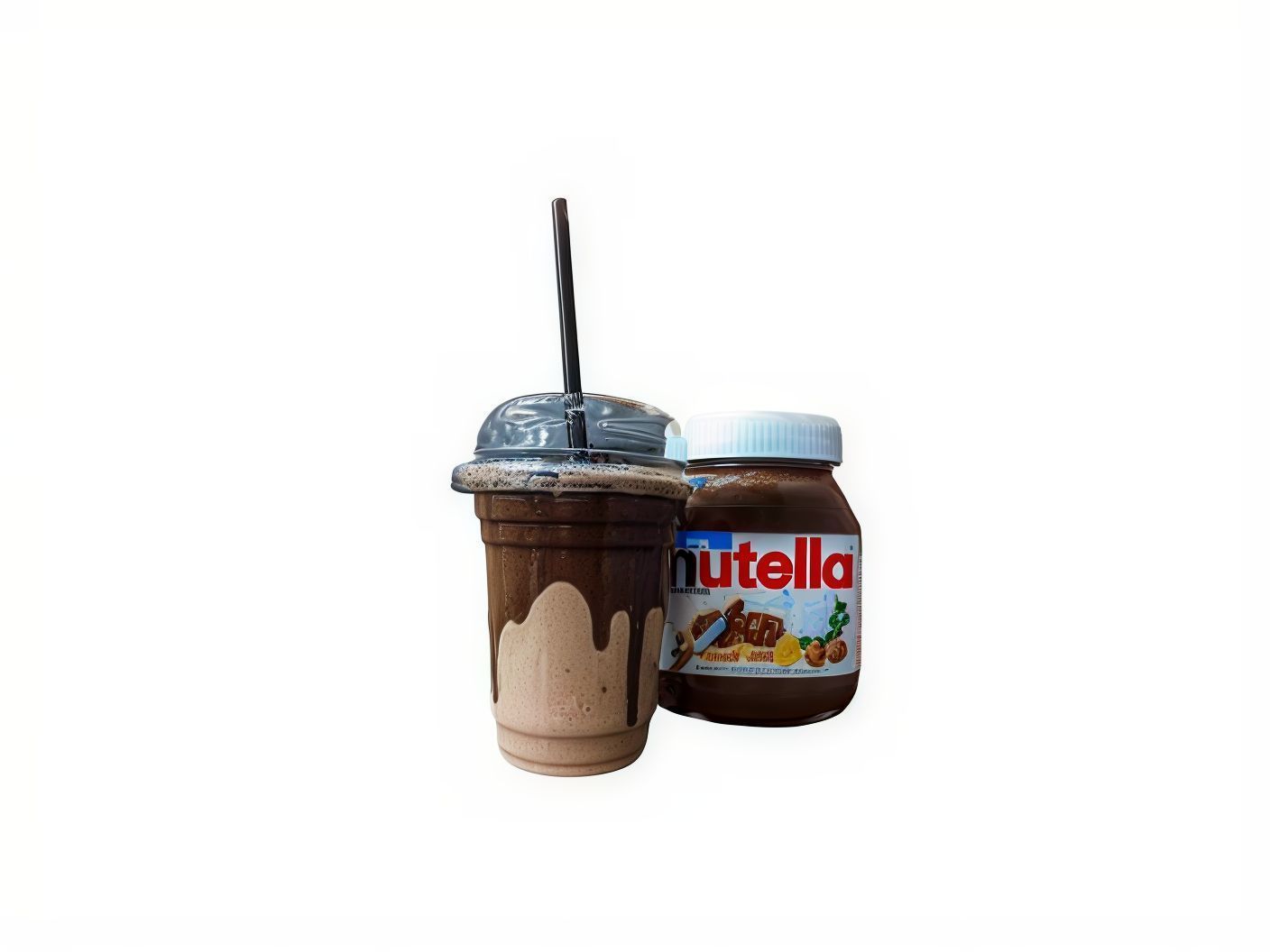 Nutella Milkshake Large