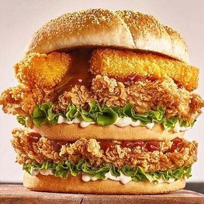 madness chicken burger