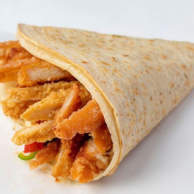 crispy chicken crepe