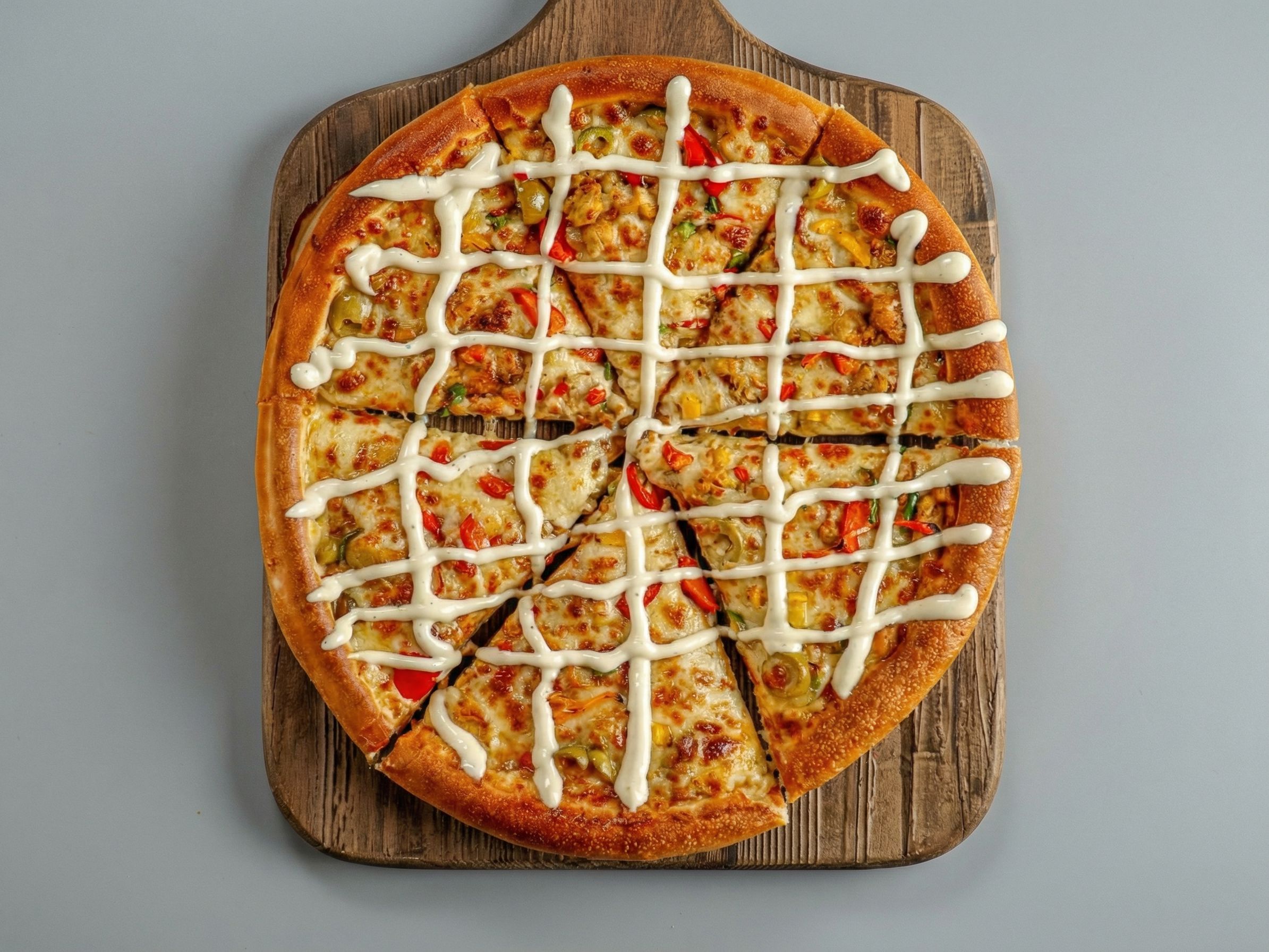 ranch chicken pizza