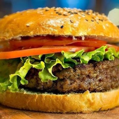 egg steak burger