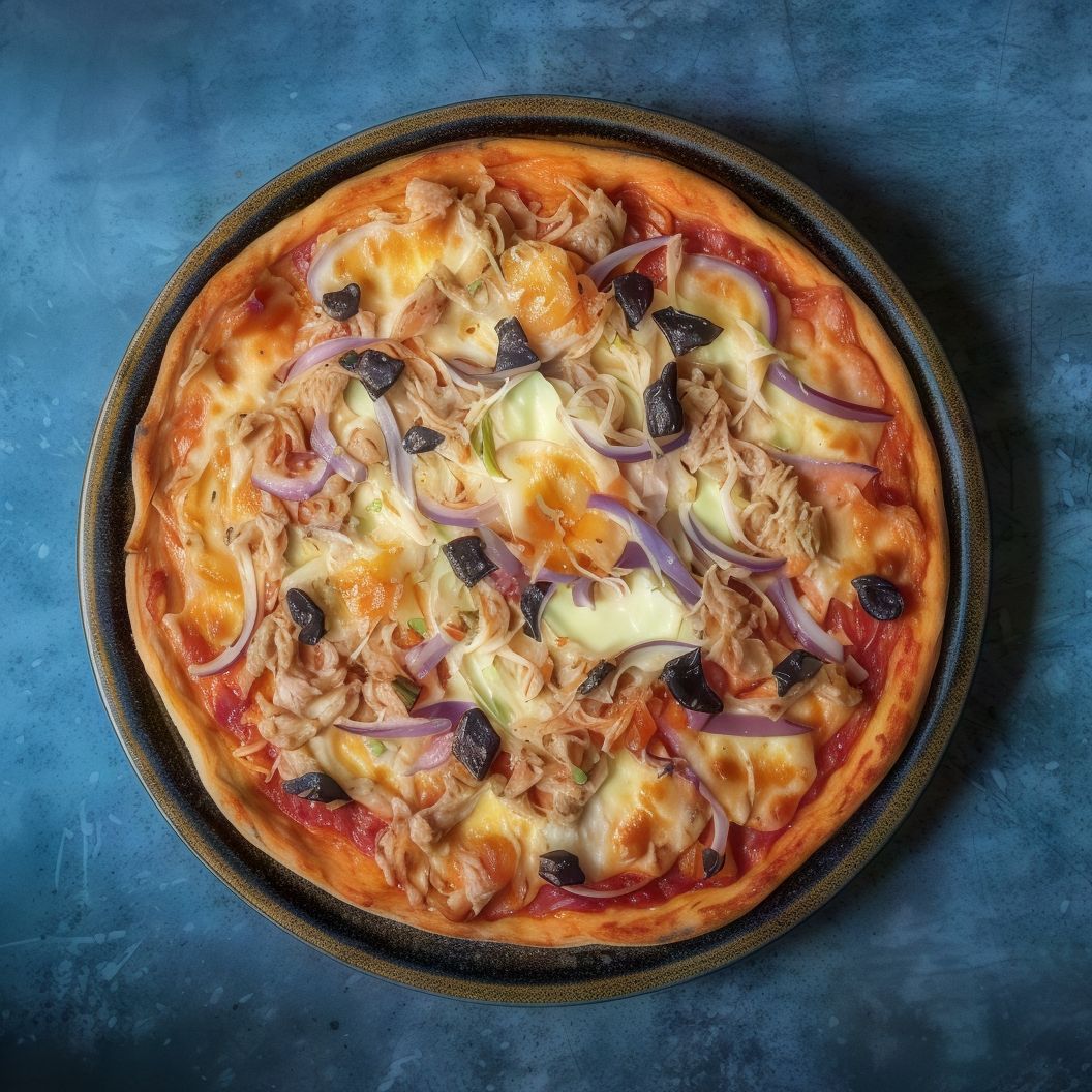 Shredded Tuna Pizza