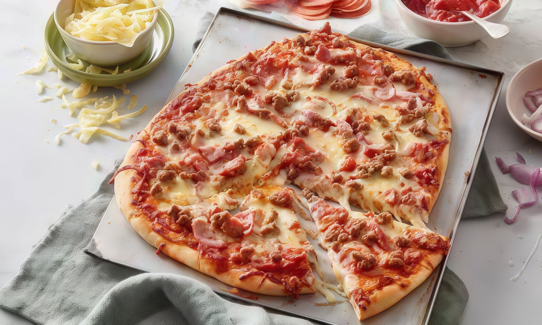 Meat Mix Pizza