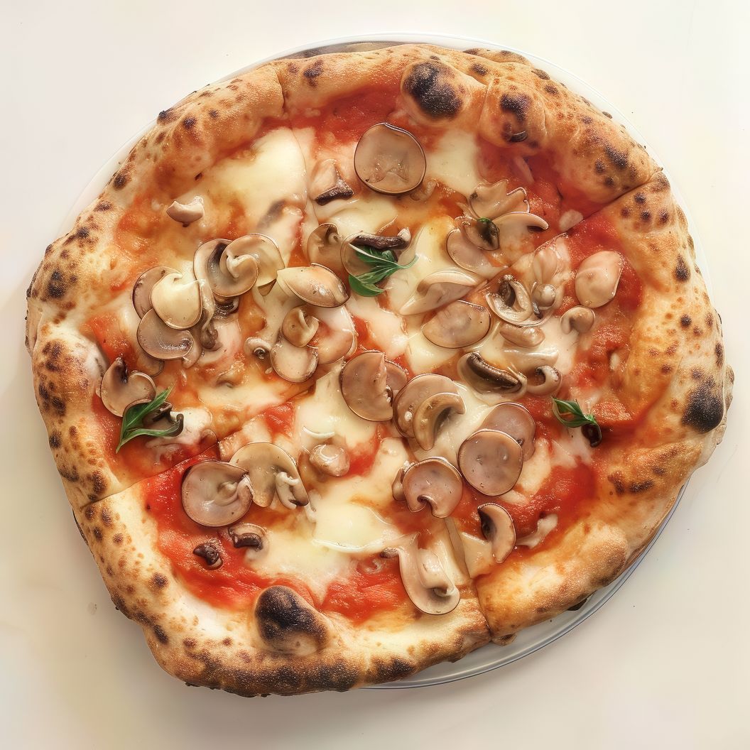 Imported Mushroom Pizza