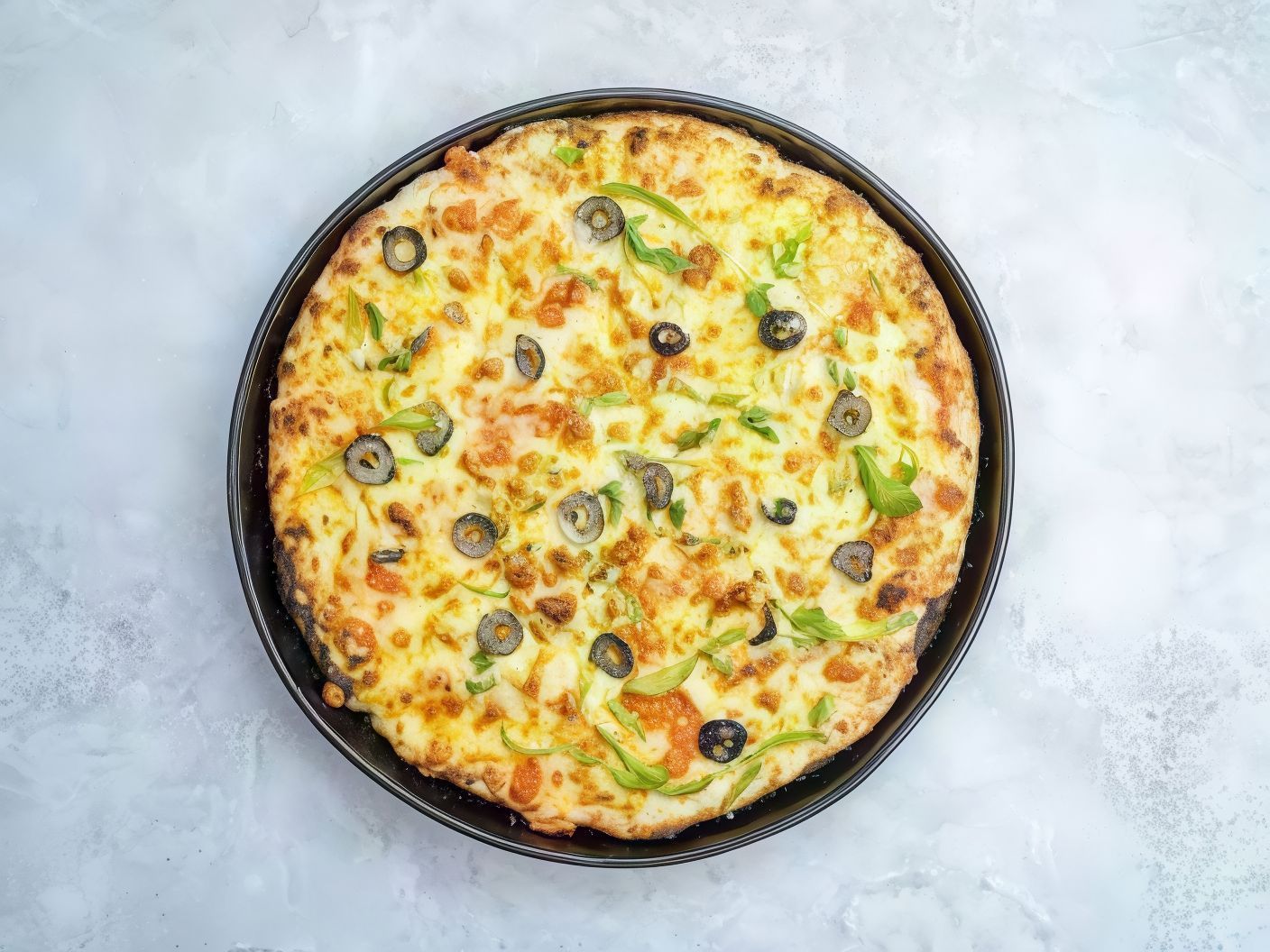 Spicy Nuggets Pizza