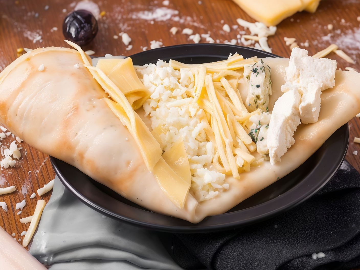 Mix Cheese Crepe