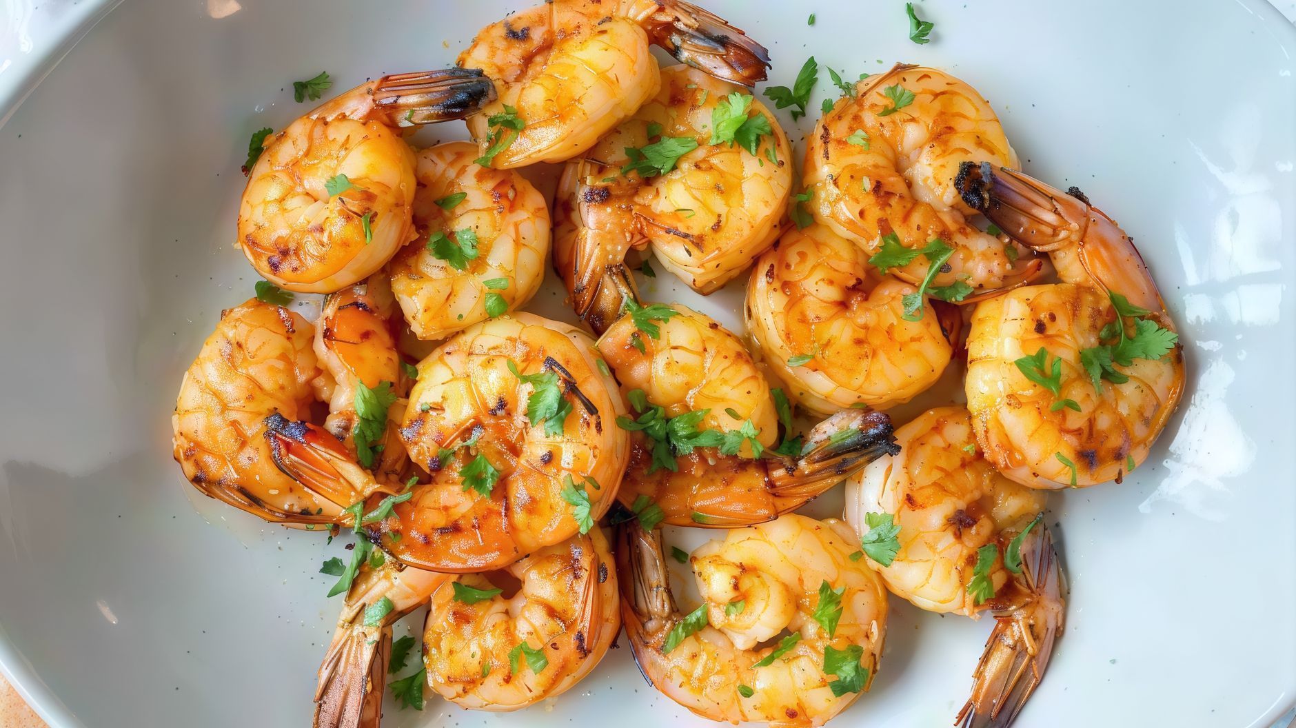 Spicy Grilled Shrimp Meal