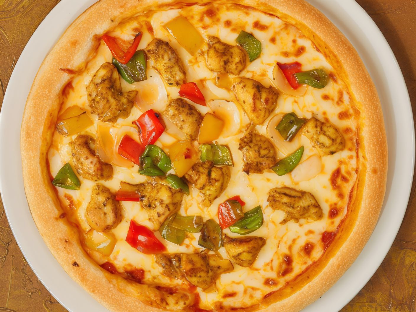 Shish Tawook Pizza