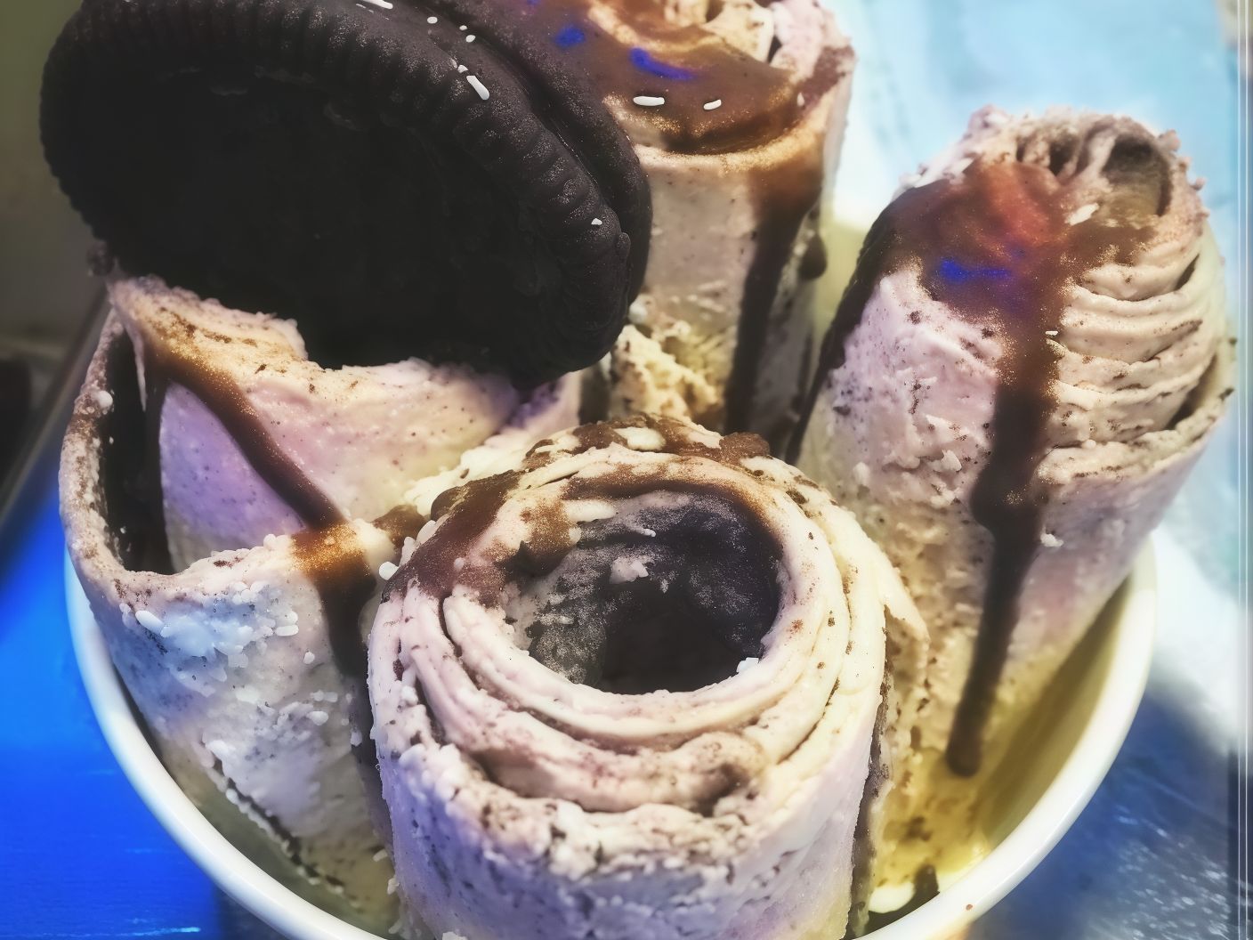 Oreo Roll Ice Cream