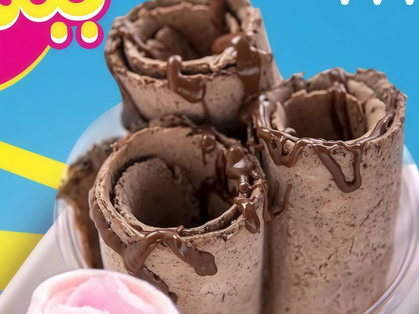 Galaxy Roll Ice Cream