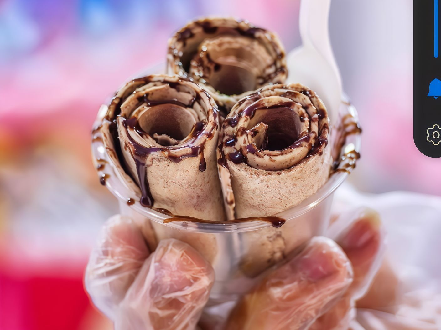 Flutes Roll Ice Cream