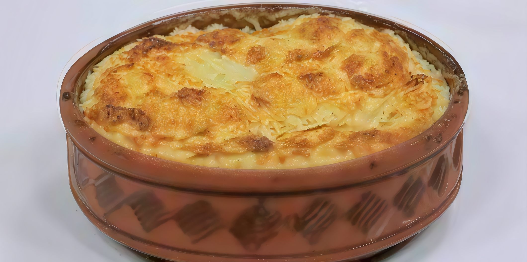Oven Baked Rice With Chicken Casserole