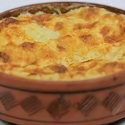 أرز بالفرن مع دجاج كاسيرول