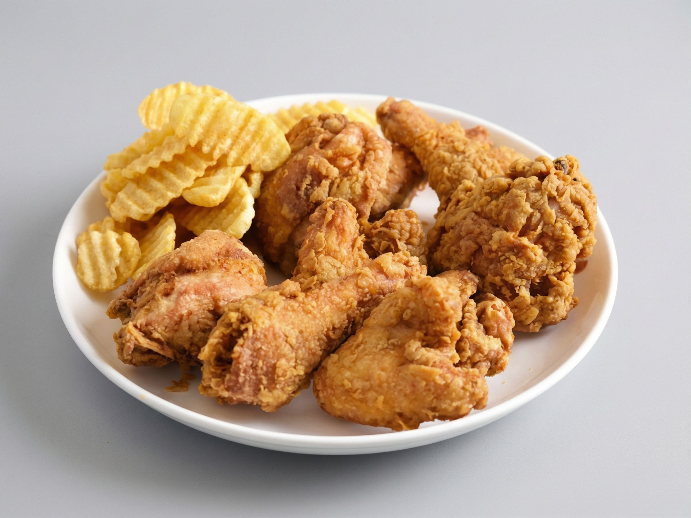 18 pieces Broasted Chicken Meal
