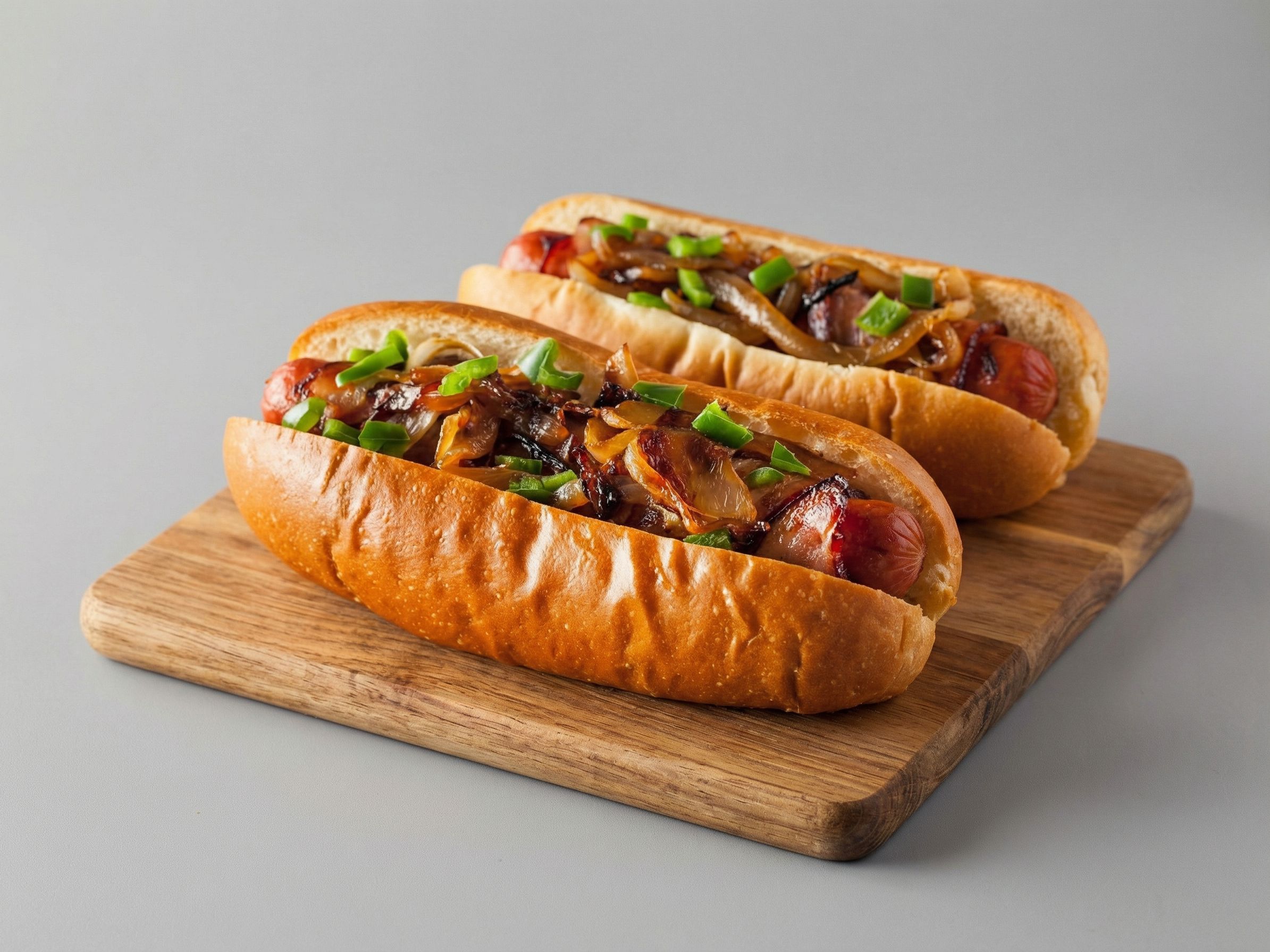oriental sausage sandwich