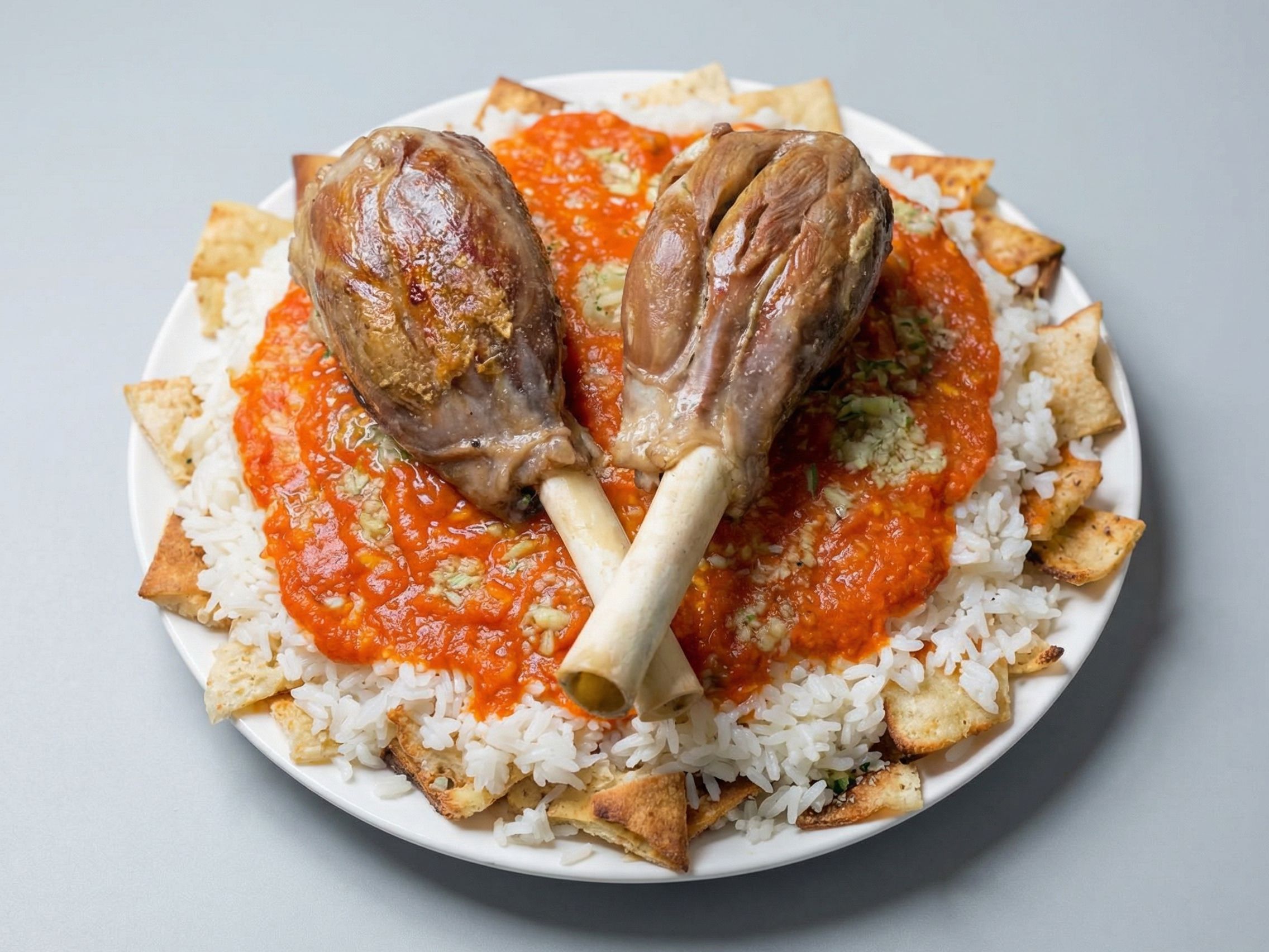 Quarter A Grilled Chicken With 1/8 Kofta And Rice And 1 Piece Brosted