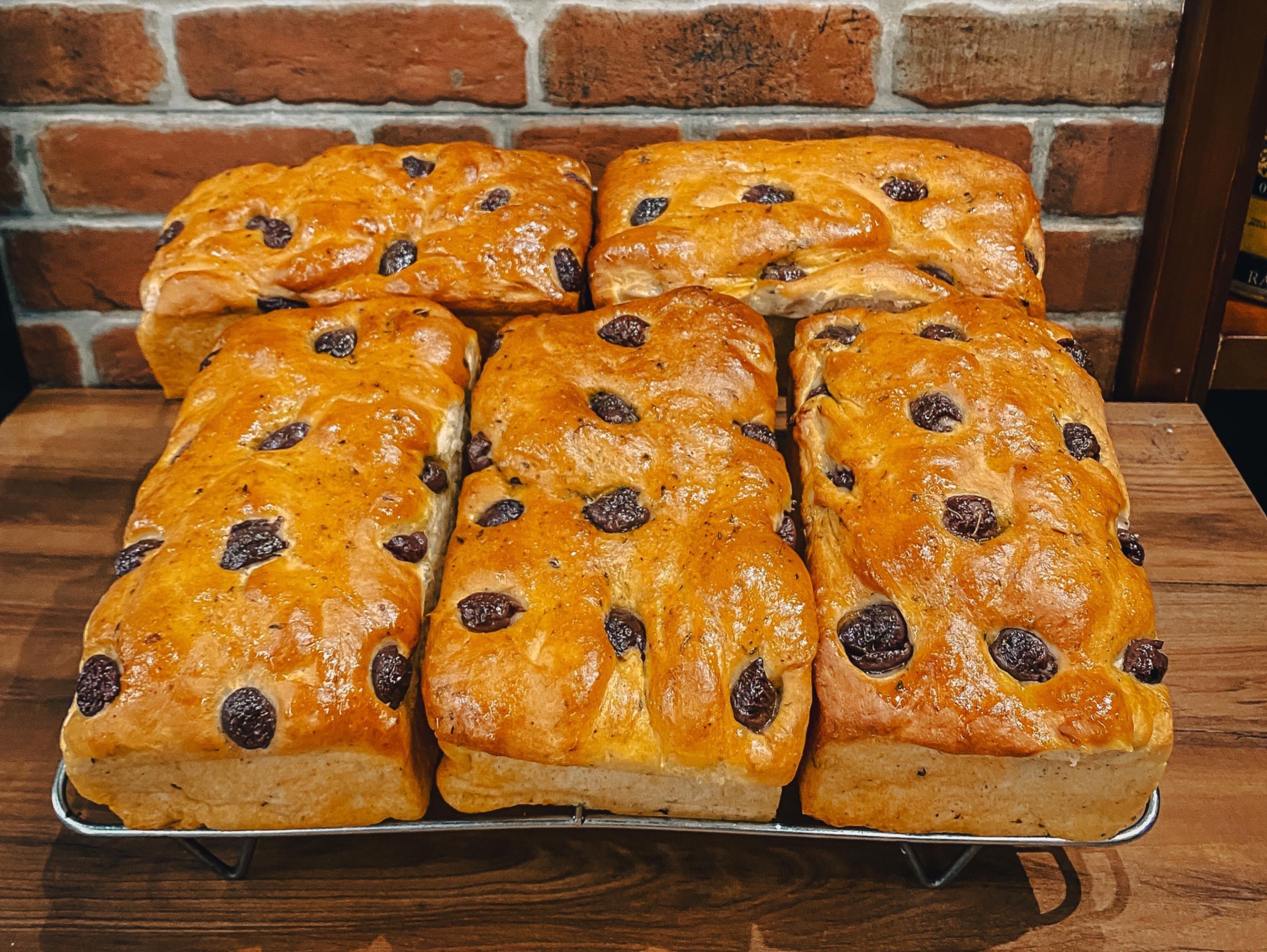 Focaccia with Olives