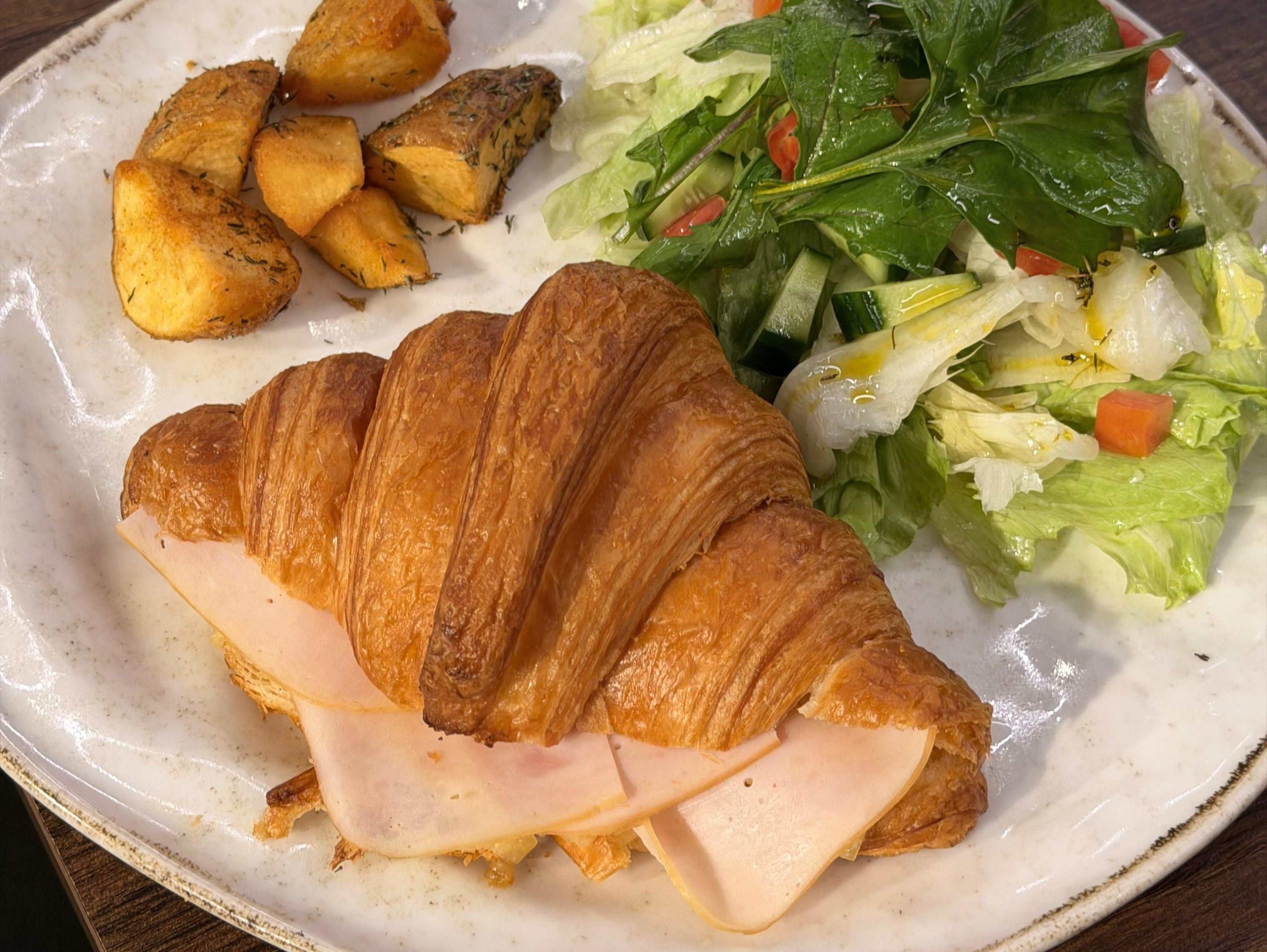 Turkey Cheddar Cheese Croissant