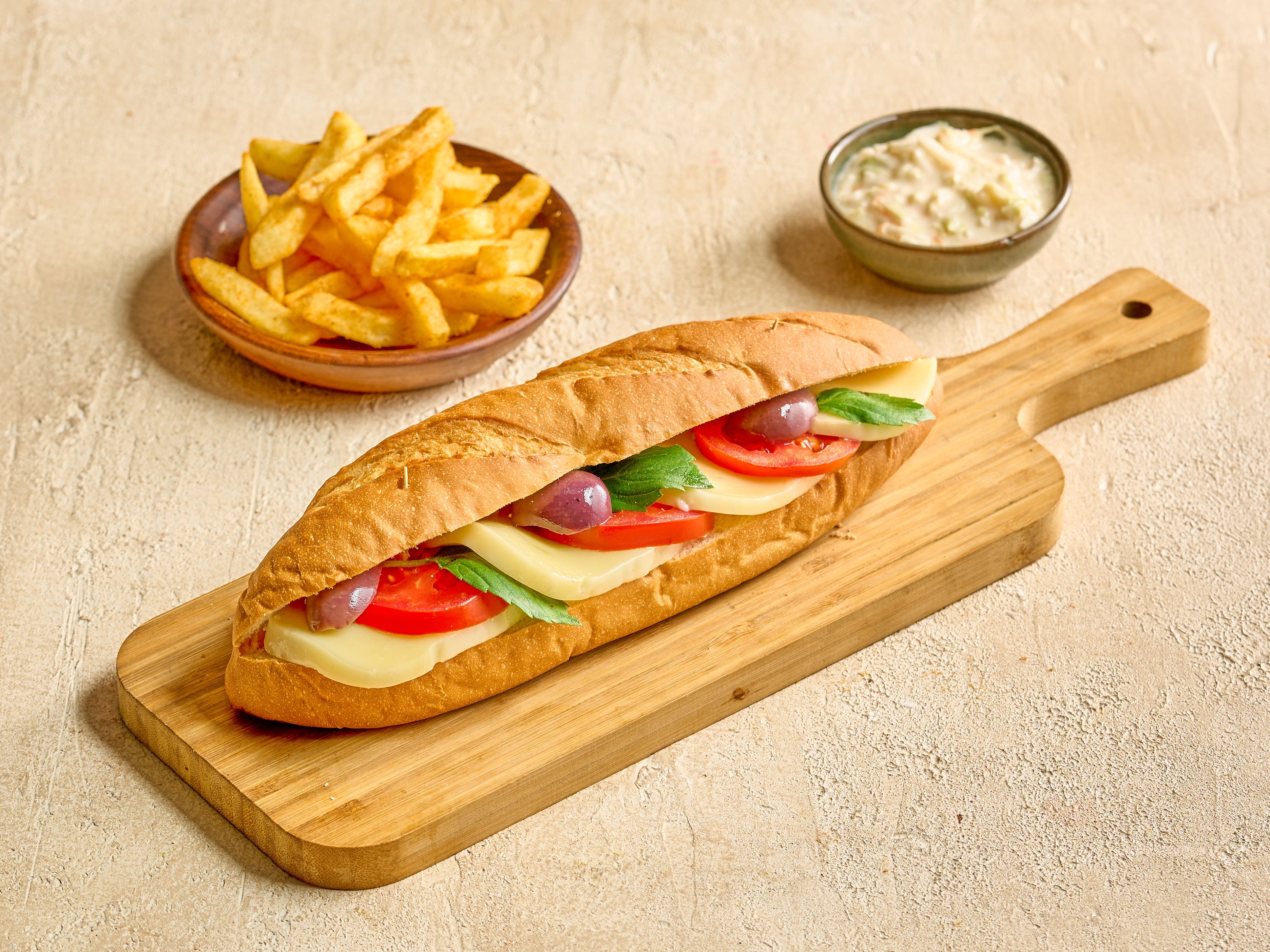 Caprese sandwich
