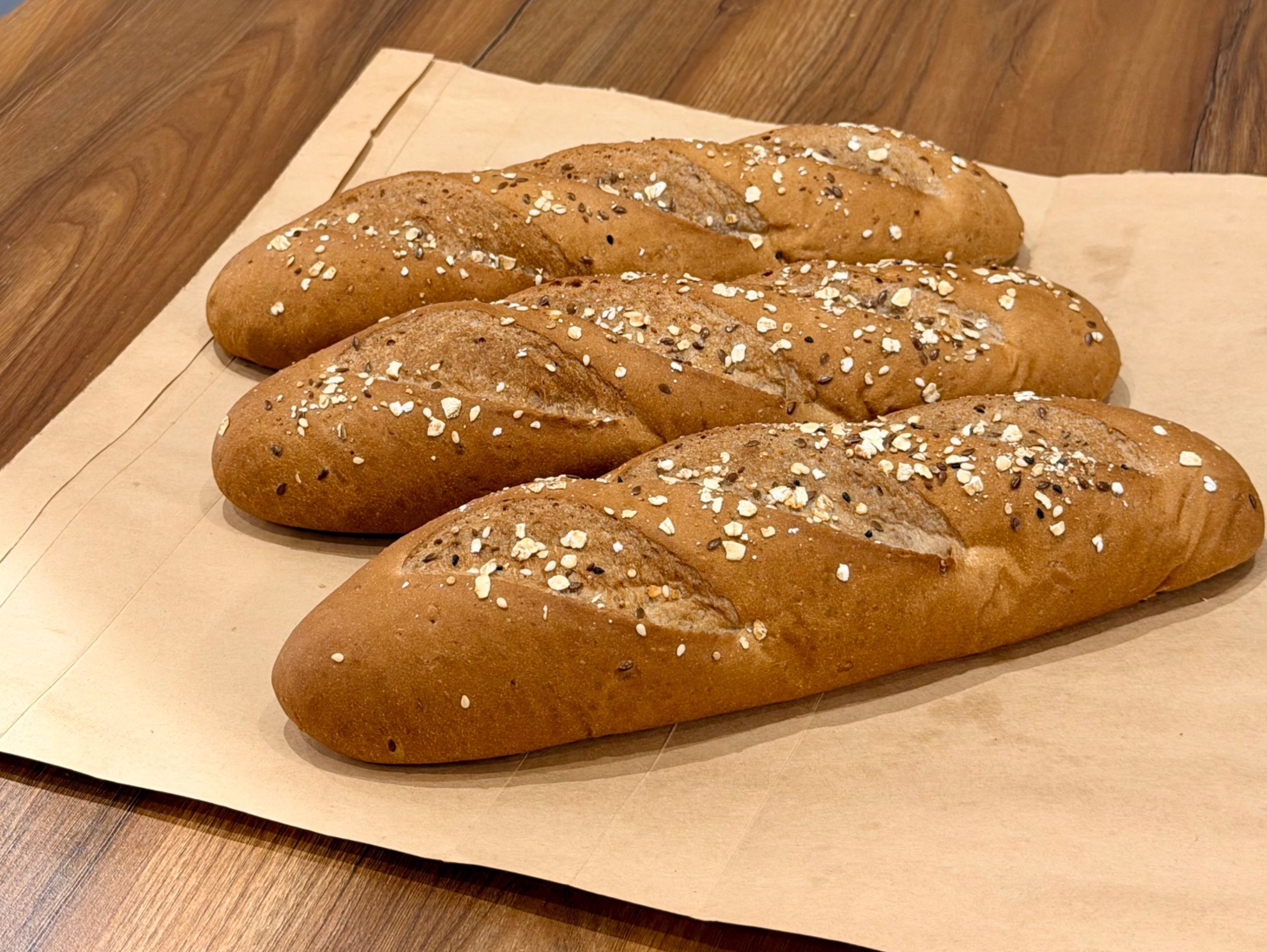 Soft brown sandwich