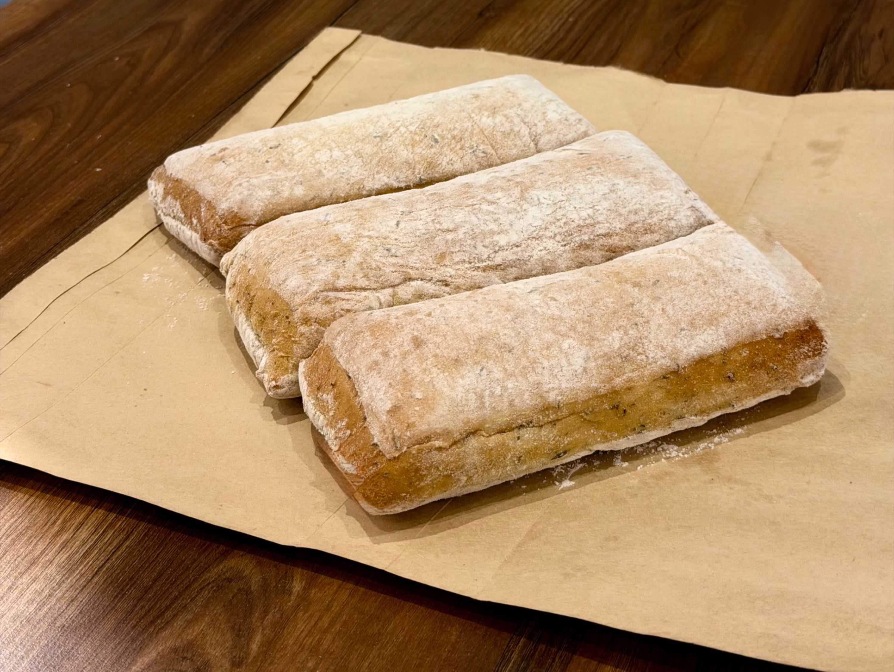 Ciabatta olives
