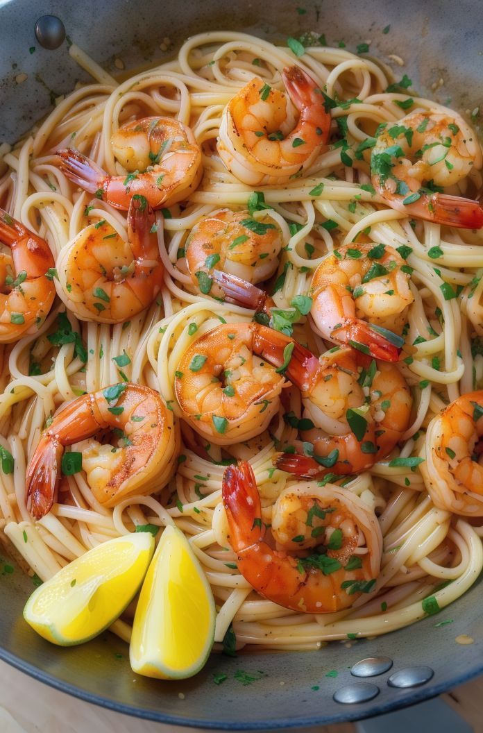 Shrimp and Jalapeno Pasta