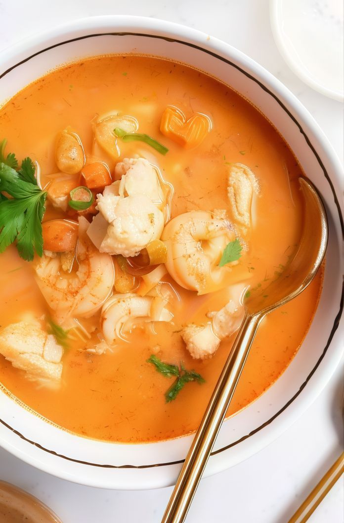 Tom Yum Soup (Red) Spicy