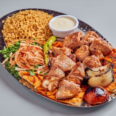 نصف كيلو كباب (شاشليك)