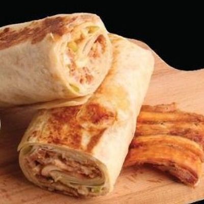 شاورما دجاج على الصاج